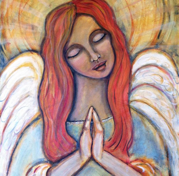 Praying Angel by Misty Frederick-Ritz